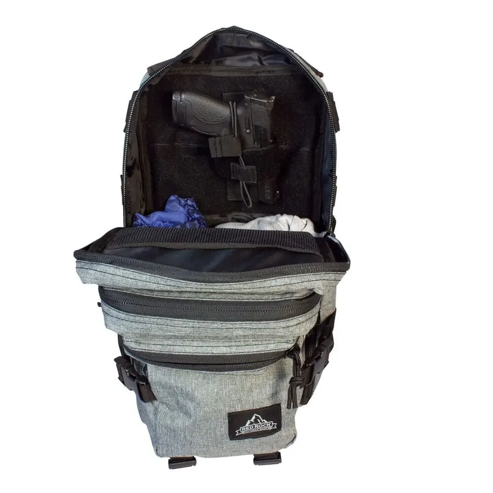 Red Rock Outdoor Gear Urban Assault Backpack 28L Concealed Carry 86-003